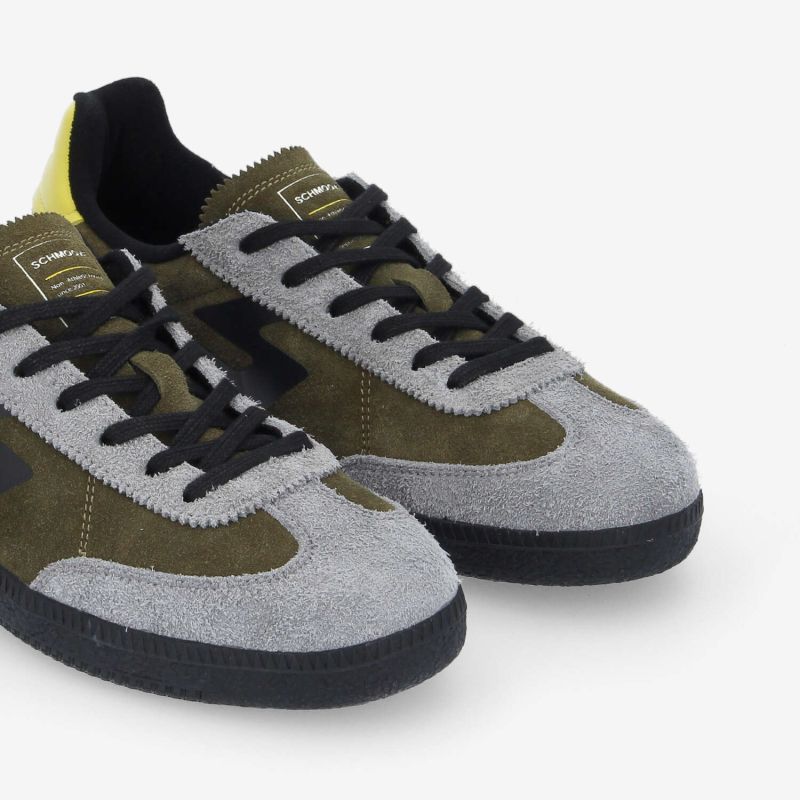 SHEFFIELD JOGGER M - SUEDE/H.SUEDE -  VERT OLIVE/GRIS